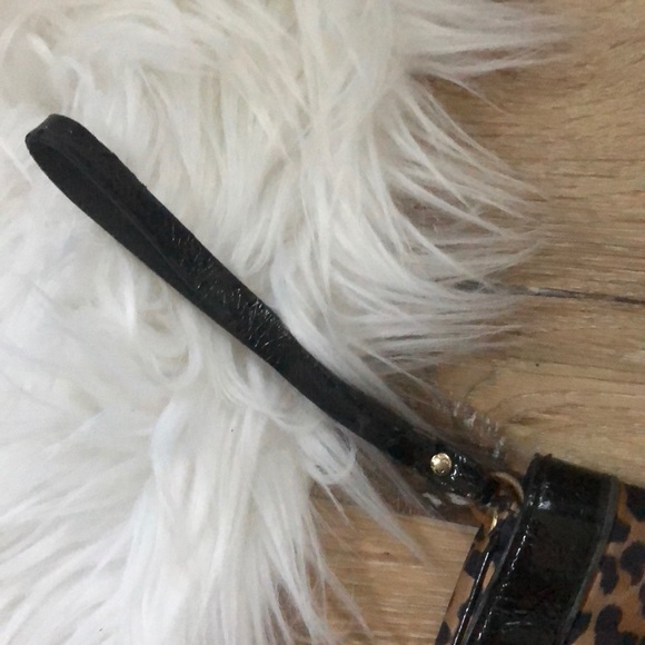 Kate Spade Leopard Print Wristlet - Picture 7 of 8